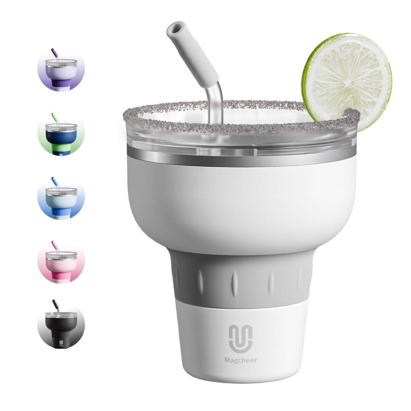 Magcheer margarita tumbler - white main