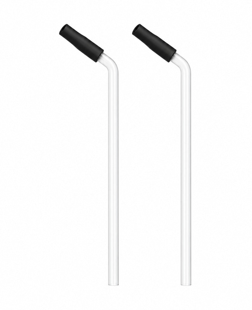 Magcheer margarita tumbler straws with silicone tips in Black