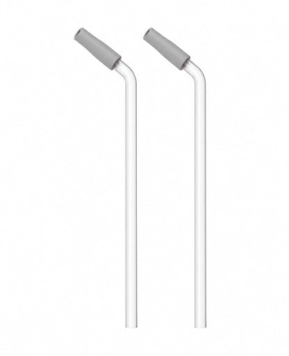 Magcheer margarita tumbler straws with silicone tips in White