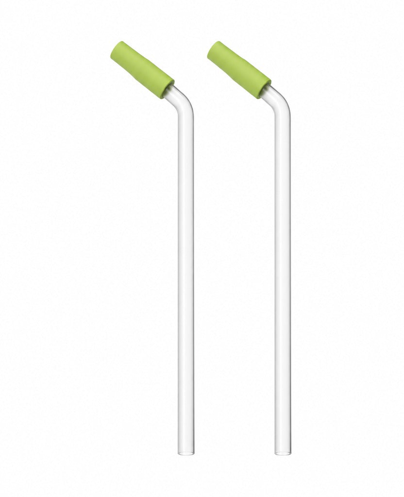 Magcheer margarita tumbler straws with silicone tips in Green