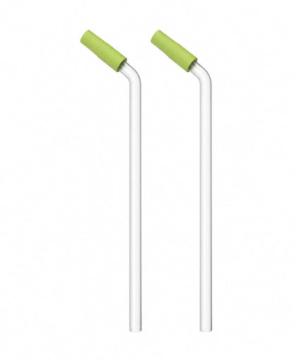 Magcheer margarita tumbler straws with silicone tips in Green