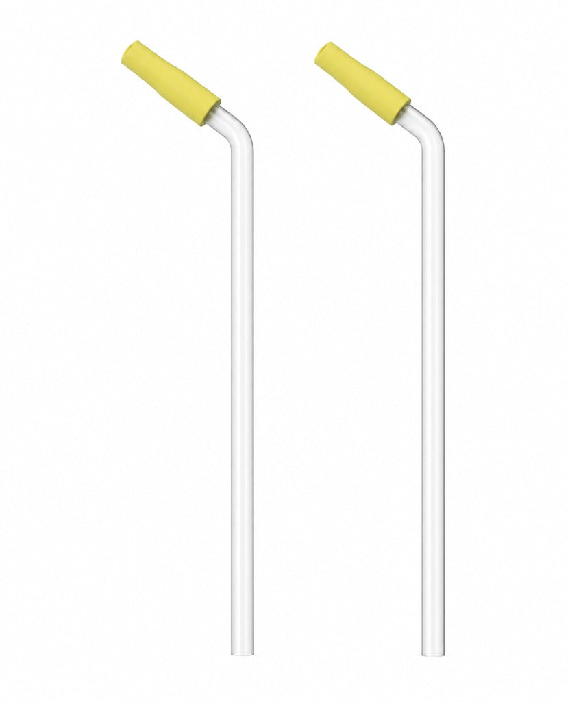 Magcheer margarita tumbler straws with silicone tips in Yellow
